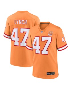 John Lynch Tampa Bay Buccaneers Nike Spieler Trikot der 50. Saison – Creamsicle