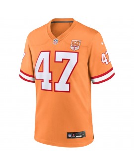 John Lynch Tampa Bay Buccaneers Nike Spieler Trikot der 50. Saison – Creamsicle