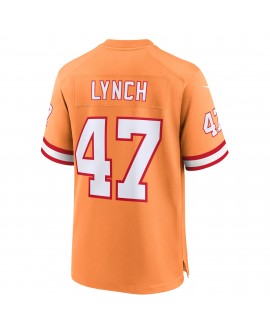 John Lynch Tampa Bay Buccaneers Nike Spieler Trikot der 50. Saison – Creamsicle
