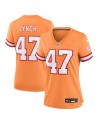 John Lynch Tampa Bay Buccaneers Nike Throwback-Spieler Trikot für Damen – Orange