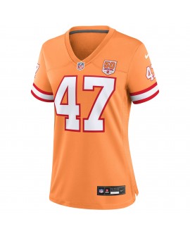 John Lynch Tampa Bay Buccaneers Nike Damen-Spieler Trikot für die 50. Saison – Creamsicle