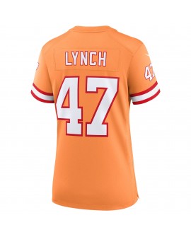 John Lynch Tampa Bay Buccaneers Nike Damen-Spieler Trikot für die 50. Saison – Creamsicle