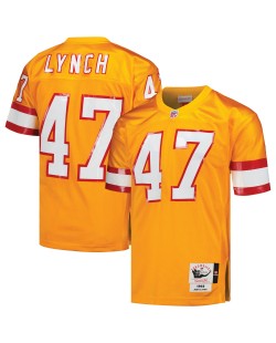 John Lynch Tampa Bay Buccaneers 1993 Mitchell & Ness Authentic Throwback-Spielertrikot im Ruhestand – Orange