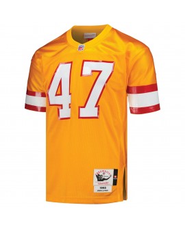 John Lynch Tampa Bay Buccaneers 1993 Mitchell & Ness Authentic Throwback-Spielertrikot im Ruhestand – Orange