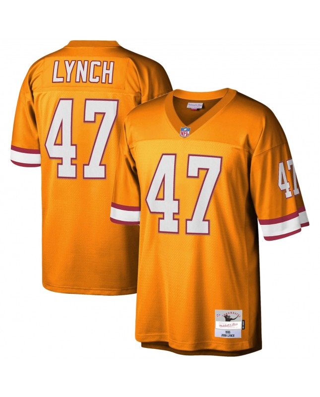 John Lynch Tampa Bay Buccaneers Mitchell & Ness Big & Tall 1995 Legacy-Spielertrikot im Ruhestand – Orange