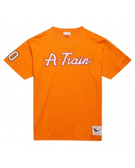 Mike Alstott Tampa Bay Buccaneers Mitchell & Ness Spieler-Spitznamen-T-Shirt im Ruhestand – Orange