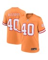 Mike Alstott Tampa Bay Buccaneers Nike Throwback-Spieler Trikot – Orange