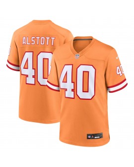 Mike Alstott Tampa Bay Buccaneers Nike Throwback-Spieler Trikot – Orange