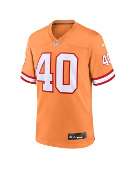 Mike Alstott Tampa Bay Buccaneers Nike Throwback-Spieler Trikot – Orange
