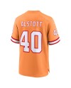 Mike Alstott Tampa Bay Buccaneers Nike Throwback-Spieler Trikot – Orange