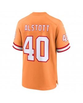 Mike Alstott Tampa Bay Buccaneers Nike Throwback-Spieler Trikot – Orange