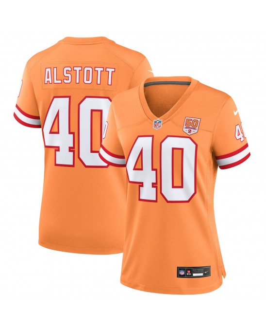 Mike Alstott Tampa Bay Buccaneers Nike Damen-Spieler Trikot für die 50. Saison – Creamsicle