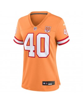Mike Alstott Tampa Bay Buccaneers Nike Damen-Spieler Trikot für die 50. Saison – Creamsicle
