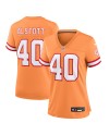 Mike Alstott Tampa Bay Buccaneers Nike Throwback-Spieler Trikot für Damen – Orange