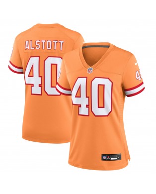 Mike Alstott Tampa Bay Buccaneers Nike Throwback-Spieler Trikot für Damen – Orange