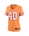 Mike Alstott Tampa Bay Buccaneers Nike Throwback-Spieler Trikot für Damen – Orange