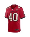 Mike Alstott Tampa Bay Buccaneers Nike 50. Saison-Teamspieltrikot – Rot