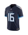 Treylon Burks Tennessee Titans Nike Vapor F.U.S.E. Limitiertes Trikot – Marineblau