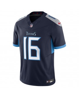 Treylon Burks Tennessee Titans Nike Vapor F.U.S.E. Limitiertes Trikot – Marineblau