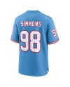 Jeffery Simmons Tennessee Titans Nike Jugend-Spieler Trikot – Hellblau