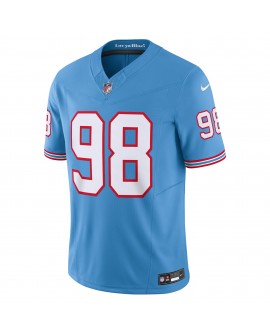 Jeffery Simmons Tennessee Titans Nike Vapor F.U.S.E. Limitiertes Trikot – Hellblau