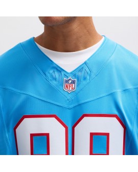 Jeffery Simmons Tennessee Titans Nike Vapor F.U.S.E. Limitiertes Trikot – Hellblau