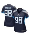 Jeffery Simmons Tennessee Titans Nike Damen-Ausweichtrikot – Marineblau