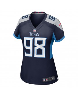 Jeffery Simmons Tennessee Titans Nike Damen-Ausweichtrikot – Marineblau