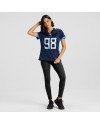 Jeffery Simmons Tennessee Titans Nike Damen-Ausweichtrikot – Marineblau