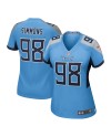 Jeffery Simmons Tennessee Titans Nike Damen-Team-Spieler Trikot – Hellblau