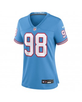 Jeffery Simmons Tennessee Titans Nike Damen-Spielertrikot – Hellblau