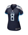 Will Levis Tennessee Titans Nike Damen-Ausweichspieltrikot – Marineblau