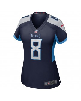Will Levis Tennessee Titans Nike Damen-Ausweichspieltrikot – Marineblau