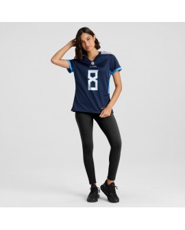 Will Levis Tennessee Titans Nike Damen-Ausweichspieltrikot – Marineblau