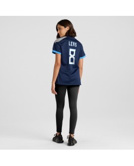 Will Levis Tennessee Titans Nike Damen-Ausweichspieltrikot – Marineblau