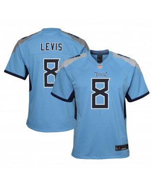 Will Levis Tennessee Titans Nike Jugend-Spieler Trikot – Hellblau