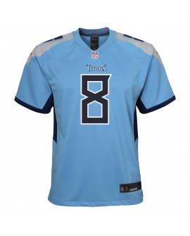 Will Levis Tennessee Titans Nike Jugend-Spieler Trikot – Hellblau