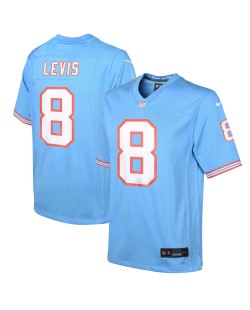 Will Levis Tennessee Titans Nike Jugend-Spieler Trikot – Hellblau