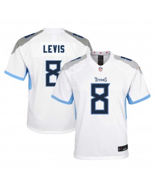 Will Levis Tennessee Titans Nike Jugend-Spieler Trikot – Weiß
