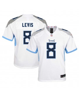 Will Levis Tennessee Titans Nike Jugend-Spieler Trikot – Weiß