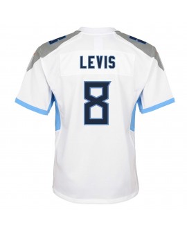 Will Levis Tennessee Titans Nike Jugend-Spieler Trikot – Weiß