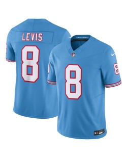 Will Levis Tennessee Titans Nike Alternate Oilers Throwback Vapor F.U.S.E. Limitiertes Trikot – Hellblau