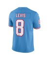 Will Levis Tennessee Titans Nike Alternate Oilers Throwback Vapor F.U.S.E. Limitiertes Trikot – Hellblau