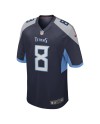 Will Levis Tennessee Titans Nike Spieler Trikot – Marineblau