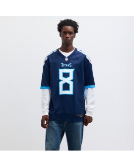 Will Levis Tennessee Titans Nike Spieler Trikot – Marineblau