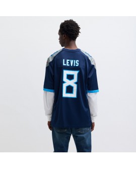 Will Levis Tennessee Titans Nike Spieler Trikot – Marineblau