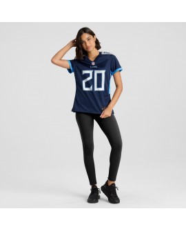 Tony Pollard Tennessee Titans Nike Spiele-Trikot für Damen – Marineblau