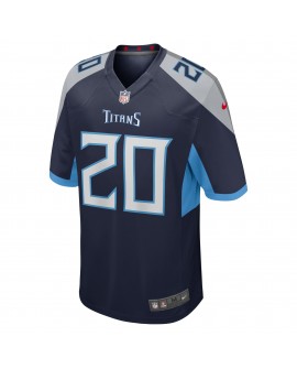 Tony Pollard Tennessee Titans Nike Spiele-Trikot – Marineblau