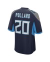 Tony Pollard Tennessee Titans Nike Spiele-Trikot – Marineblau