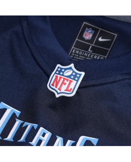 Tony Pollard Tennessee Titans Nike Spiele-Trikot – Marineblau